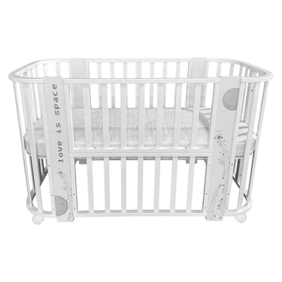 Кровать детская доской с поперечным маятником Антел Ariel 5 в 1 Космос 01 Кровать детская доской с поперечным маятником Антел Ariel 5 в 1 Космос 01